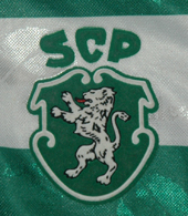 Sporting Lisbon top made by Saillev with sponsor SIC TV